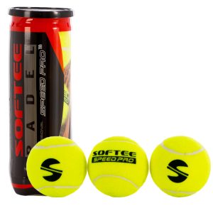 bote 3 pelotas padel softee speed pro