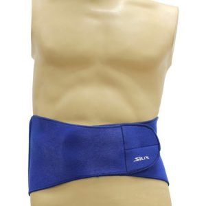 faja siux lumbar neopreno con protecciones azul