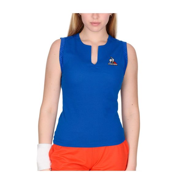 camiseta lcs logo top mujer azul