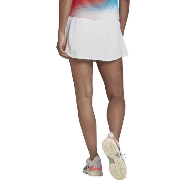 falda adidas tennis match mujer blanco 2