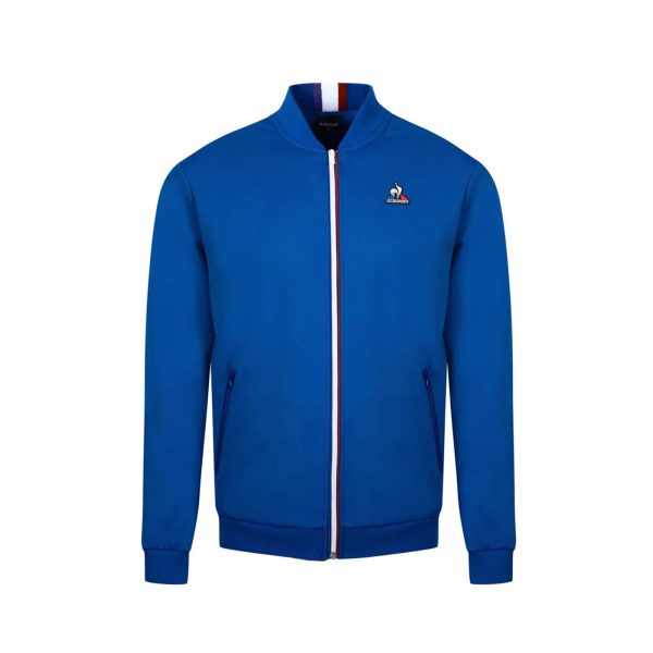 sudadera con cremallera lcs azul