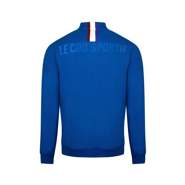 sudadera con cremallera lcs azul 1