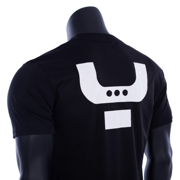 camiseta hybrid time negro 1