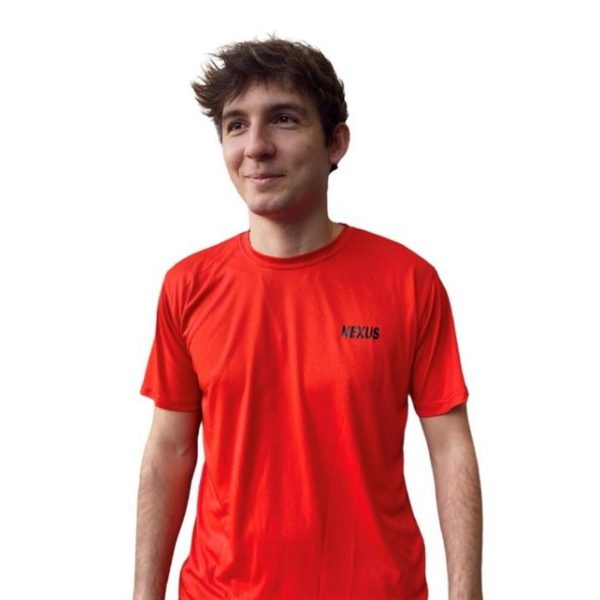 camiseta nexus imagine hombre rojo