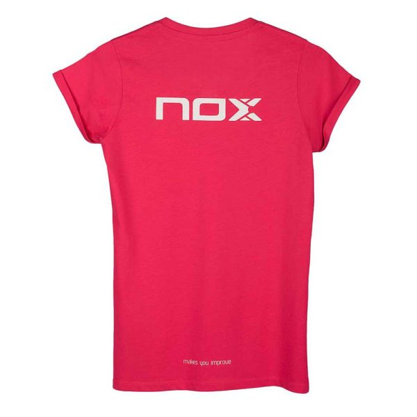 camiseta nox basic mujer rosa 1