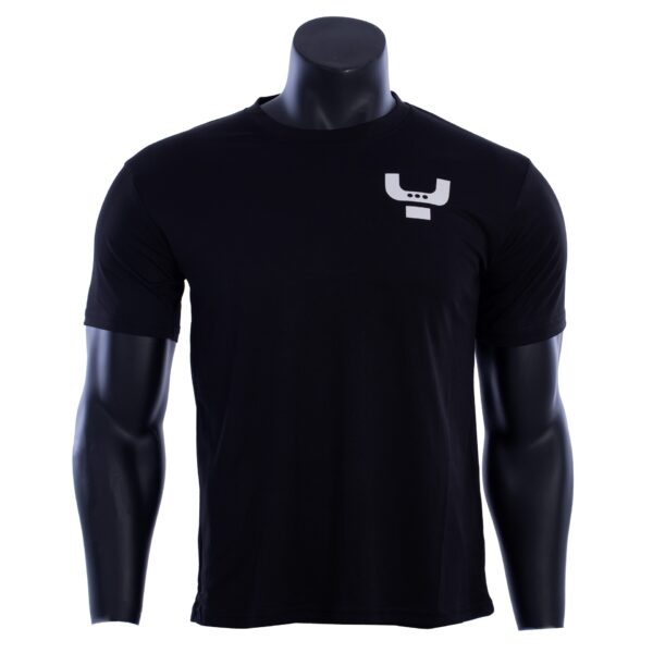 camiseta hybrid time negro