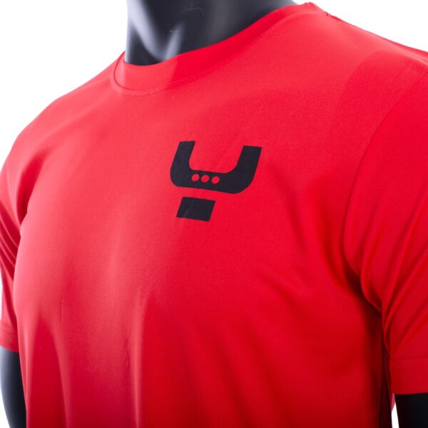 camiseta hybrid time rojo 1