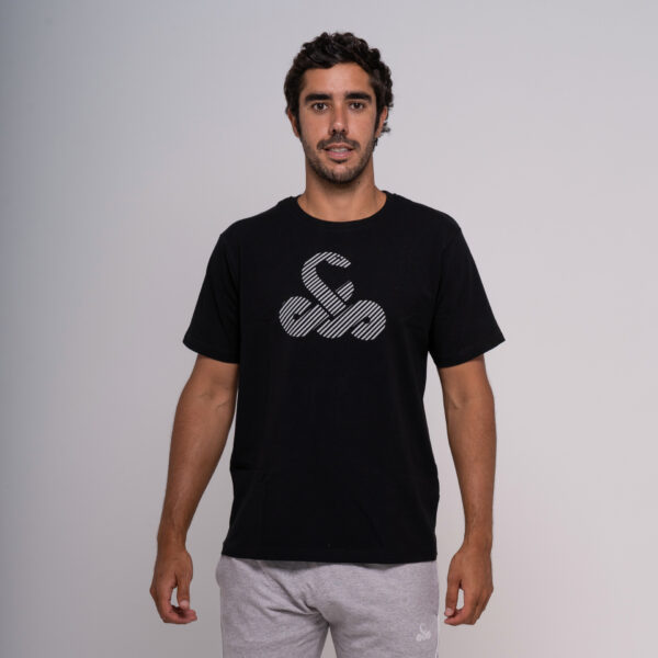 camiseta vibor a taipan hombre negro