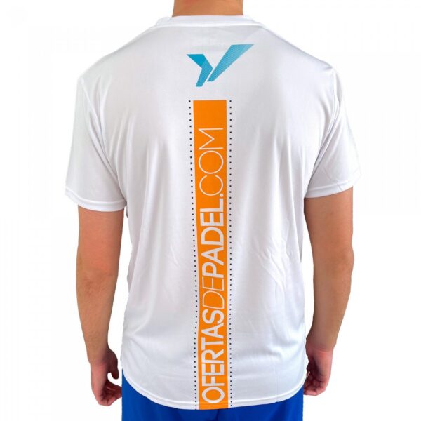 camiseta ypsilon padel odp blanco naranja 1