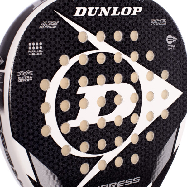 pala pádel dunlop express black/white 6