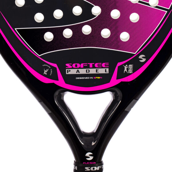 pala pádel softee pro master evolution fucsia 2