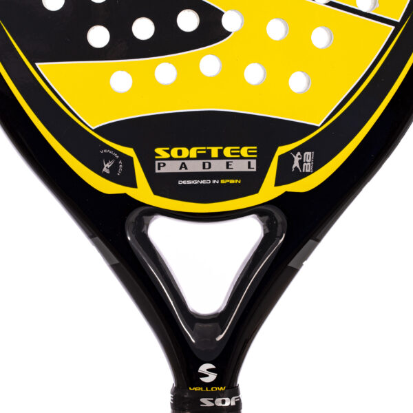 pala pádel softee pro master evolution yellow 5