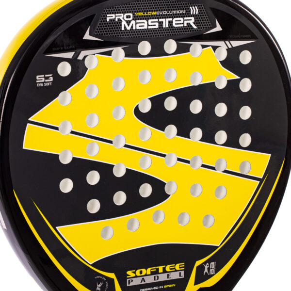 pala pádel softee pro master evolution yellow 6